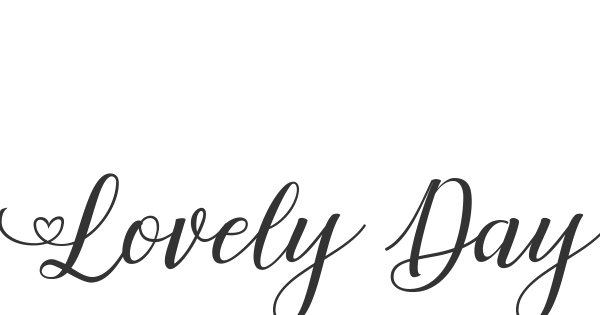 Lovely Day font thumb